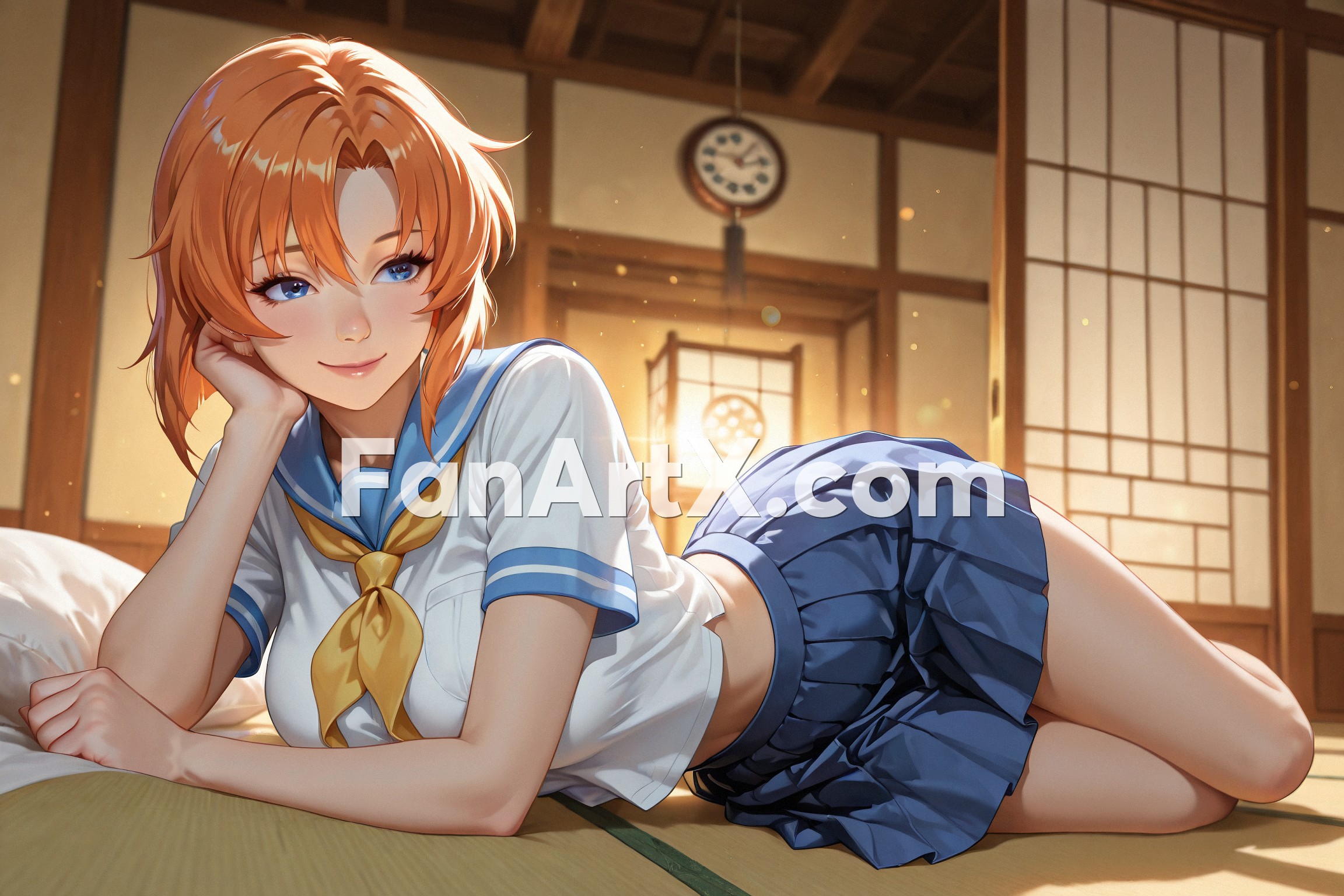 Rena Ryuugu Fanart - Rena When They Cry character 3447464